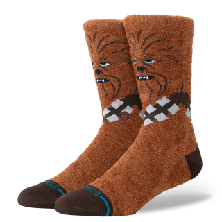 Stance Chewie Crew Socks (brown)