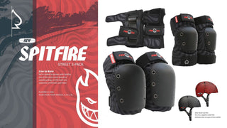 Pro-Tec Junior Pad Set 3 Pack (Spitfire)