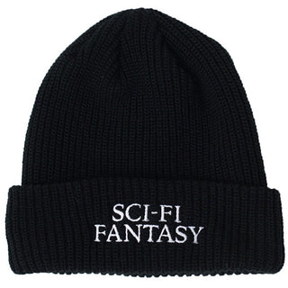 Sci-Fi Fantasy Logo Beanie (Black)