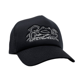 Frog Big Shoes Trucker Hat (black)