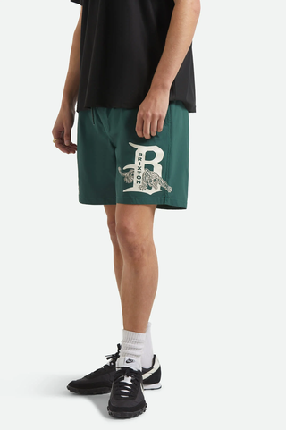 Brixton Everyday Hybrid Shorts (Primal Green)