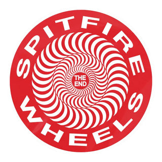 Spitfire Swirl Logo Sticker (4.5")