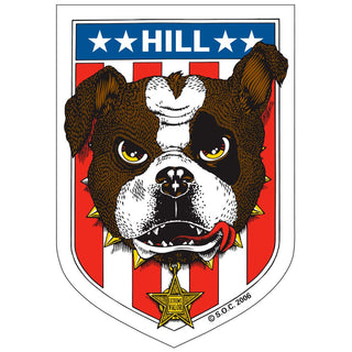 Powell Peralta Hill Bulldog Sticker