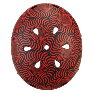 Pro-Tec Low Pro Helmet (Spitfire Red Swirl)