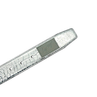 Loosey Premium Croc Belt (silver)
