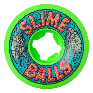 Slime Balls Flea Balls Speed Balls 99A Wheels (56mm) Green