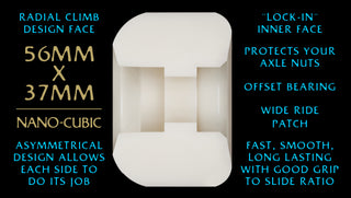 Powell Peralta Nano Cubic Wheels (56mm) 97A