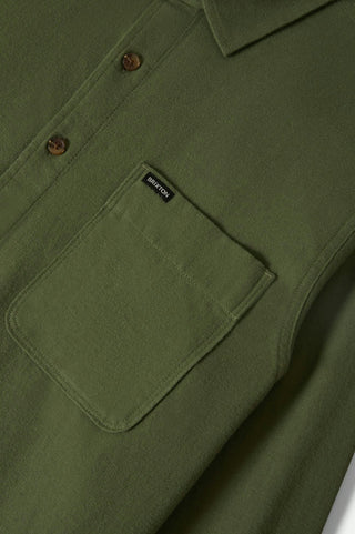 Brixton Hasting Light Flannel Shirt (Wild Green)