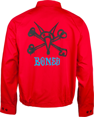 POWELL PERALTA VATO RAT GAS JACKET (RED)