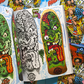 The Skateboard Art Of Jim Phillips Book