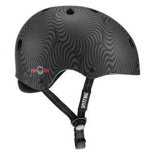 Pro-Tec Low Pro Helmet (Spitfire Black Swirl)