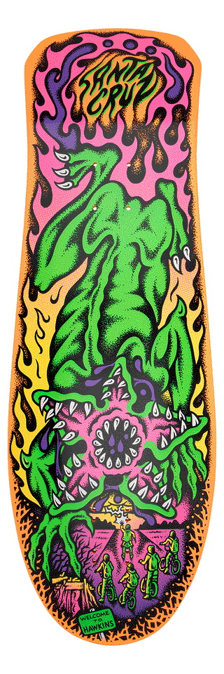 SANTA CRUZ DECK STRANGER THINGS SALBA DEMOGORGON  (10.3)