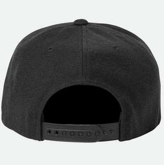 Brixton Oath III Snapback Hat (black)