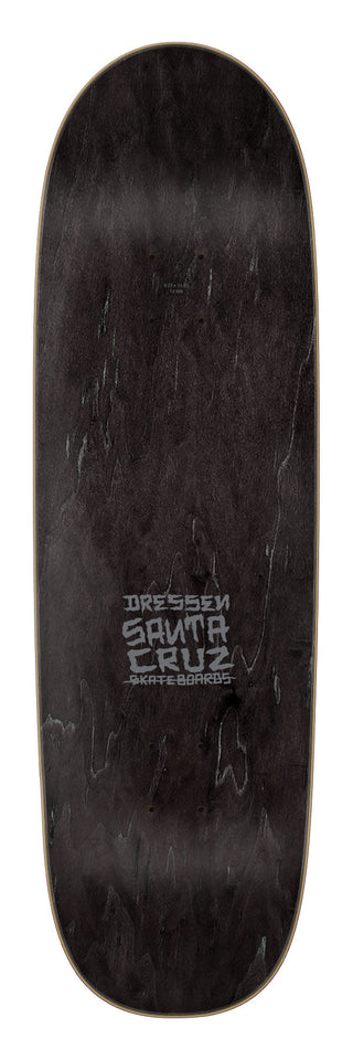 Santa Cruz Dressen Skull Rose Deck (9.25)