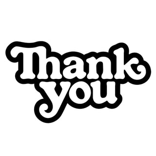 Thank You Sticker (4”)