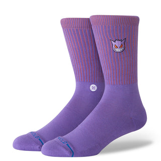 Pokémon x Stance Gengar Crew Socks (purple)