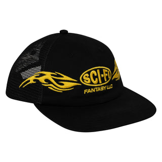 Sci-Fi Fantasy Origin Mesh Hat (Black)