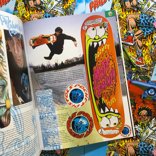 The Skateboard Art Of Jim Phillips Book