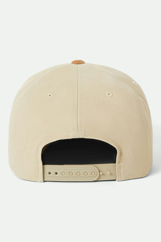 Brixton Oath III Snapback Hat (Sand/Light Brown Corduroy)