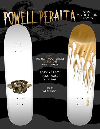 Powell Peralta OG Hot Rod Flames Deck (8.42) PRE-BOOK