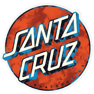 Santa Cruz Wash Dot Dot Sticker (3")