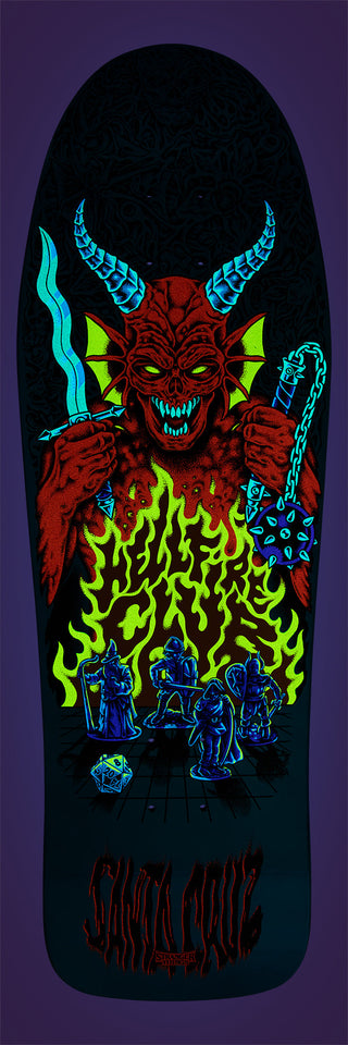 SANTA CRUZ DECK STRANGER THINGS KNOX HELLFIRE PIT (10.07)