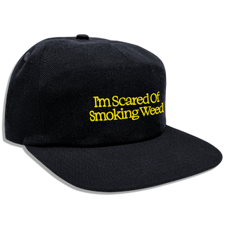 Jacuzzi Unlimited Scared Of Smoking Weed hat (black)