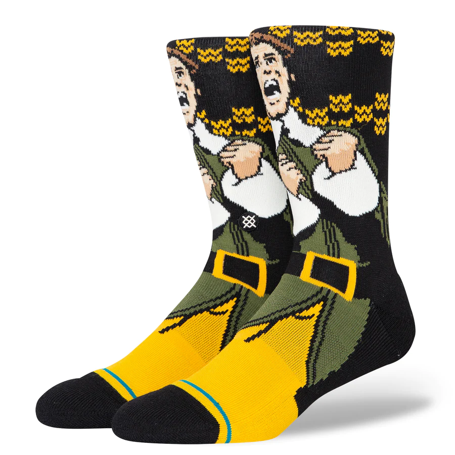 stance elf Christmas socks