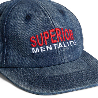 Chocolate Official Mentality 6 Panel Strap-back Hat (Denim)