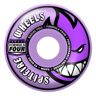 Spitfire F4 Team Colors Radial Full Wheels 99A (54mm)