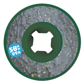 OJs Avocado Lil Doodies Wheels 99A (58mm) Green