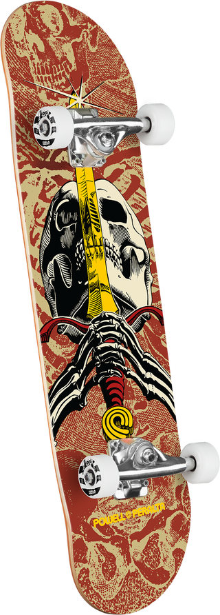 Powell Peralta Skull & Sword Complete Skateboard (7.5)