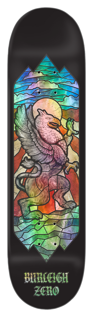 Zero Burleigh Stained Glass Series Deck (8.5)