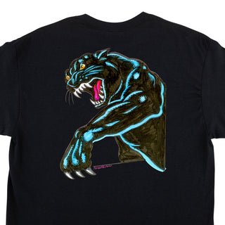 Santa Cruz Natas Panther Sketch T-Shirt (Black)