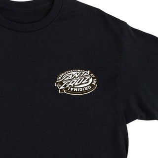 Santa Cruz Natas Panther Sketch T-Shirt (Black)