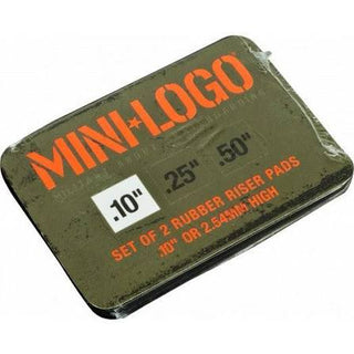 Mini Logo Risers Rubber (0.1")