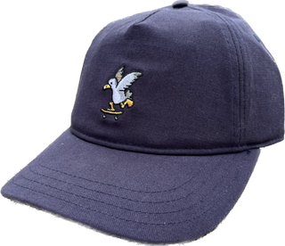 Push To Heal x Why So Sad? Bird Strapback Hat (Navy)