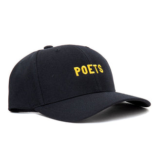 Poets Embroidered Cloth Snapback Hat