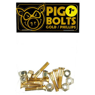 Pig Prime 1" Gold Hardware