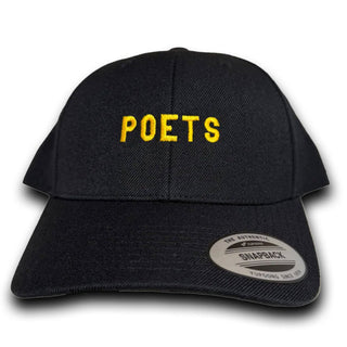 Poets Embroidered Cloth Snapback Hat