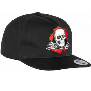 Powell Peralta Ripper Snapback Hat (Black)