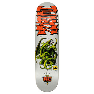 Real Hermann Steen Dragon Slayer skateboard deck - graphic