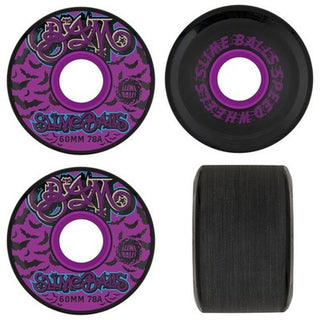 Slime Balls BAM MARGERA OG Slime Wheels (Black/Purple) 78A 60mm