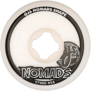 OJs Elite Nomads Wheels (White) 95A (57mm)