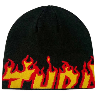 Thrasher Flame Skully Beanie