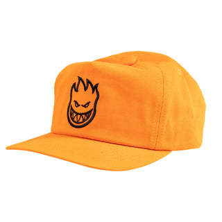 Spitfire Bighead Snapback Hat (Orange)