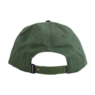Spitfire Bighead Fill Snapback Hat (Forest Green)