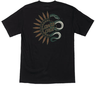 Santa Cruz Split Serpent T-Shirt (black)
