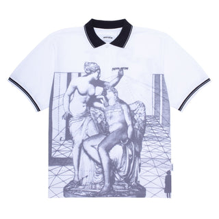 2021_FA_QTR2_GraphicDetail_Apparel_PerspectiveStatuePolo_WhiteBlack_Front_1400x