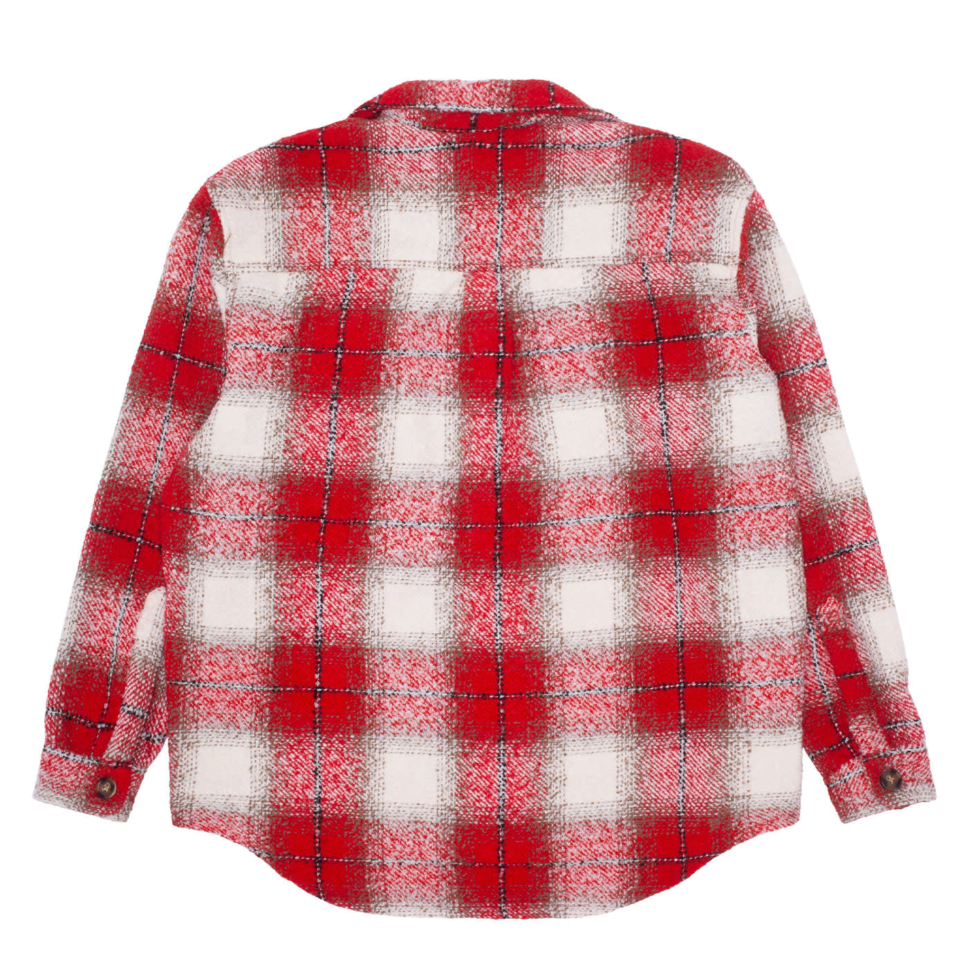 Fucking Awesome Heavy Flannel Overshirt (Red/White) – Shredz Shop